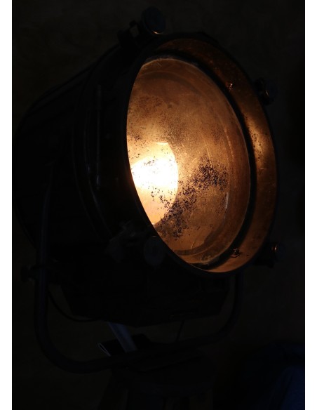 Lampada piantana cinema nave vintage anni 60 originale Pollux made in Italy Rank Lighint