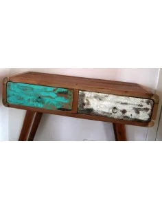 Consolle Industrial realizzata con legno di recupero... 2