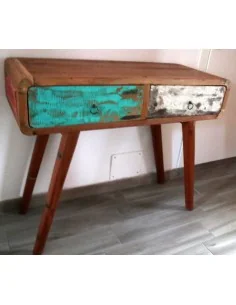 Consolle Industrial realizzata con legno di recupero...