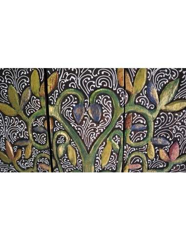 Pannello Quadro in legno albero della vita...