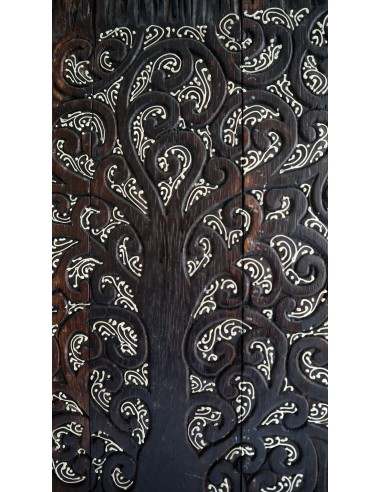 Pannello Quadro in legno albero della vita...