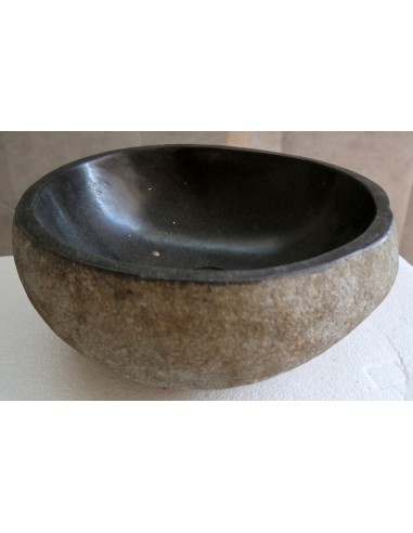 Piccolo Lavandino pietra di fiume cm 33x29x15...