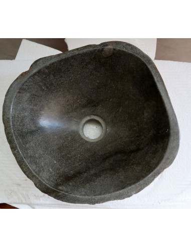 Piccolo Lavandino pietra di fiume cm 33x29x15...