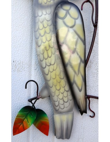 Pannello welcome con un pappagallo Calopsitta...