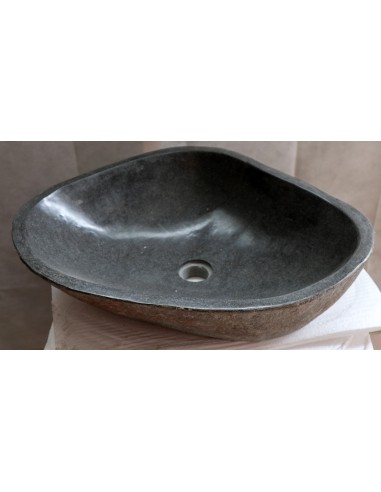 Lavandino pietra di fiume cm 56x44x15 river...