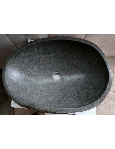 Lavandino pietra di fiume cm 56x39x15 river...