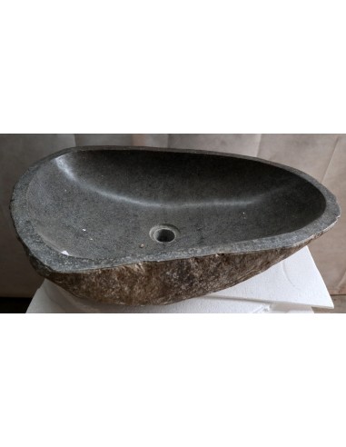 Lavandino pietra di fiume cm 62x38x15 river...