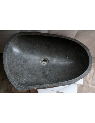 Lavandino pietra di fiume cm 62x38x15 river...