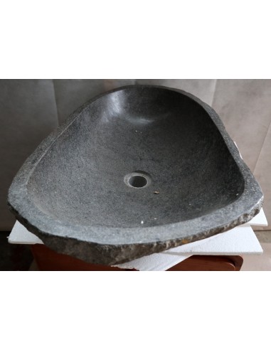 Lavandino pietra di fiume cm 62x38x15 river...