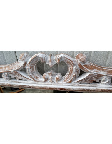 Specchio barocco in legno intarsiato cm 100x70...