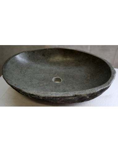 Lavandino pietra di fiume cm 55x43x15 river...