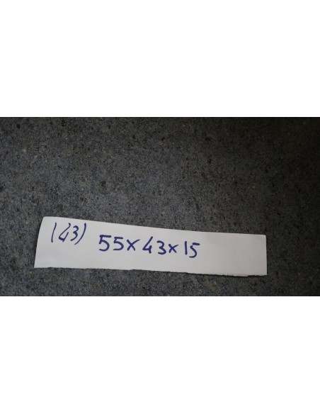 Lavandino pietra di fiume cm 55x43x15 river stone sasso lavabo sink bagno lav-n 43