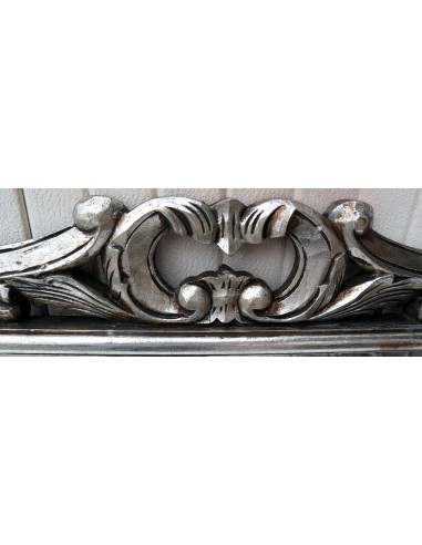 Specchio barocco in legno intarsiato cm 120x80...