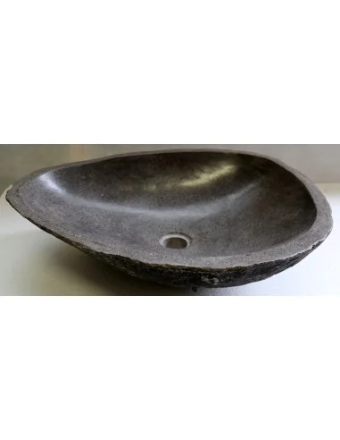 Lavandino pietra di fiume cm 53x41x15 river...