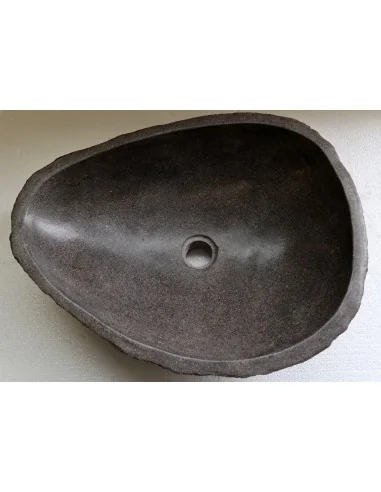Lavandino pietra di fiume cm 53x41x15 river...