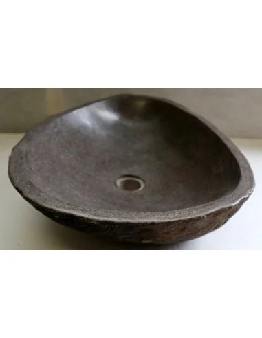 Lavandino pietra di fiume cm 53x41x15 river...