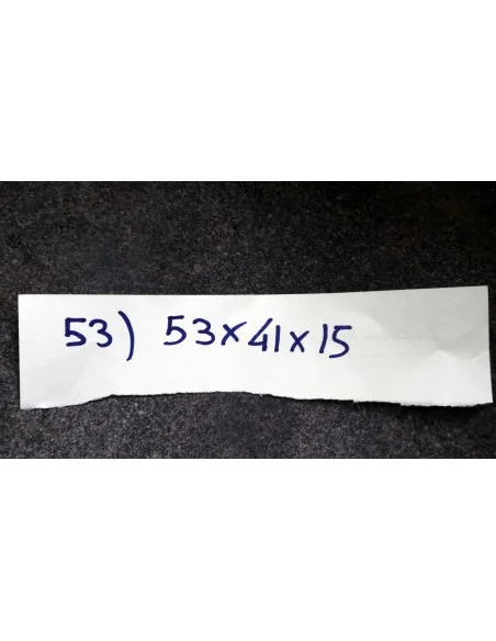 Lavandino pietra di fiume cm 53x41x15 river stone sasso lavabo sink bagno lav n 53