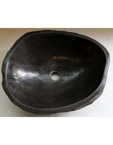 Lavandino pietra di fiume cm 47x40x15 river...
