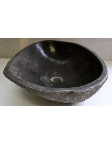 Lavandino pietra di fiume cm 47x40x15 river...