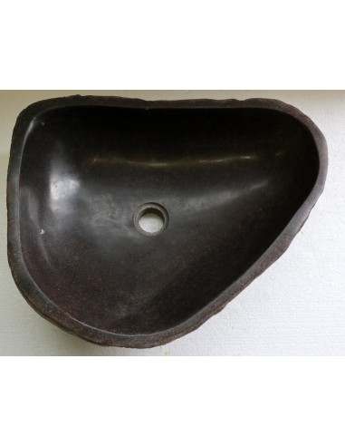 Lavandino pietra di fiume cm 51x40x15 river...