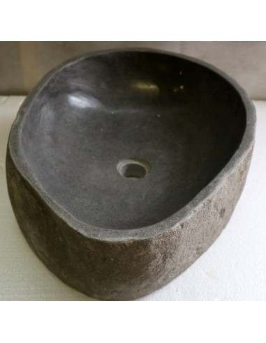 Lavandino pietra di fiume cm 54x38x15 river...