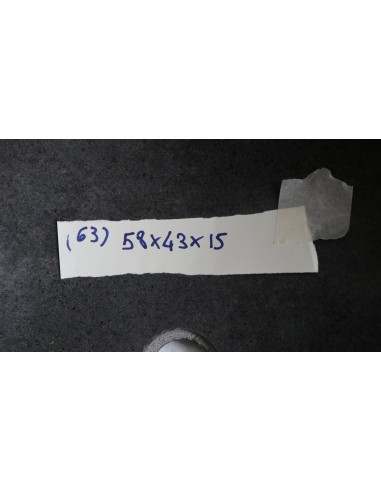 Lavandino pietra di fiume cm 58x43x15 river...