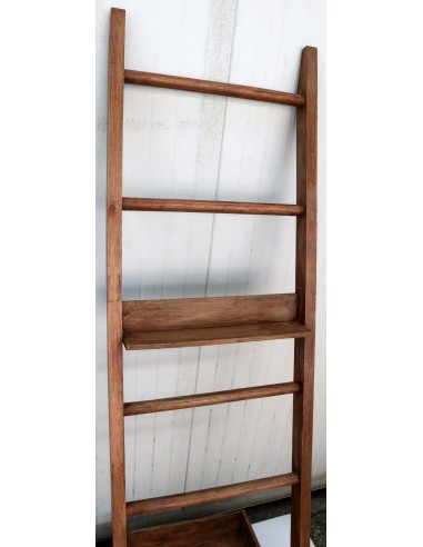 Scala contenitore in legno di teak naturale cm...