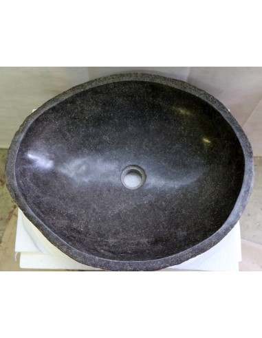 Lavandino pietra di fiume cm 54x45x15 river...
