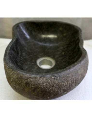 piccolo lavandino in pietra di fiume cm...