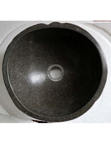 piccolo lavandino in pietra di fiume cm 29x28x15 river stone sasso lavabo sink lav n 71