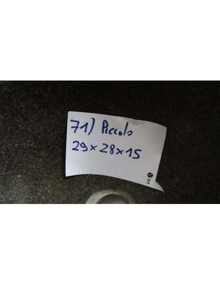 piccolo lavandino in pietra di fiume cm 29x28x15 river stone sasso lavabo sink lav n 71