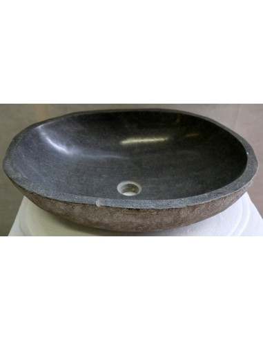 Lavandino pietra di fiume cm 53x40x15 river...