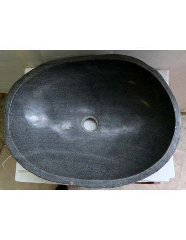 Lavandino pietra di fiume cm 53x40x15 river...