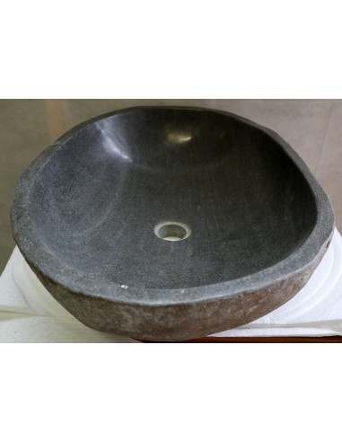Lavandino pietra di fiume cm 53x40x15 river...