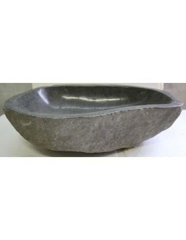 Lavandino pietra di fiume cm 56x38x15 river...