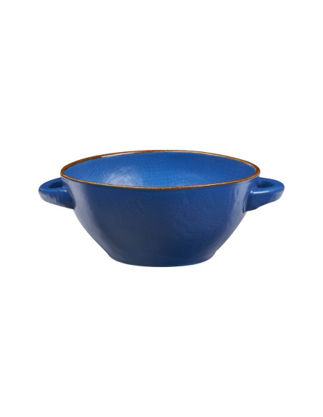 ciotola zuppa con manici linea Mediterranea Novità Home diversi colori disponibili cm 20 X 15 X 7