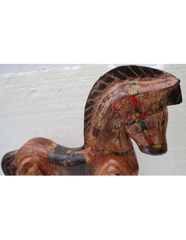 Cavallino a dondolo in legno cavallo creato...