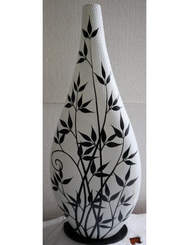 Lampada da tavolo abatjour in resina a...