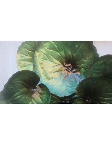 Pannello in metallo floreale tipo edera...