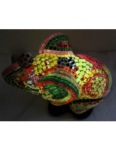 Lampada abatjour Elefante cm 12x10x30h in resina e...