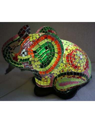 Lampada abatjour Elefante cm 12x10x30h in...