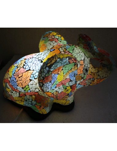 Lampada abatjour Elefante cm 12x10x30h in...