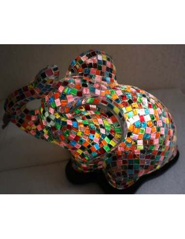 Lampada abatjour Elefante cm 35x19x20h in...