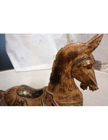 Cavallino a dondolo in legno cavallo creato...