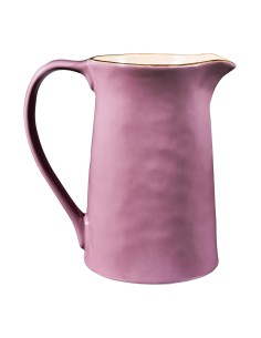 Brocca o caraffa colorata rosa in Ceramica gres Novità...