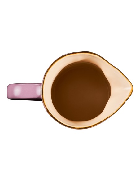 Brocca o caraffa colorata rosa in Ceramica gres Novità home create Mano Etnico