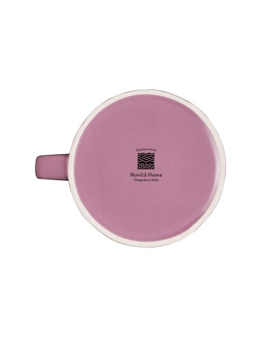 Brocca o caraffa colorata rosa in Ceramica gres...