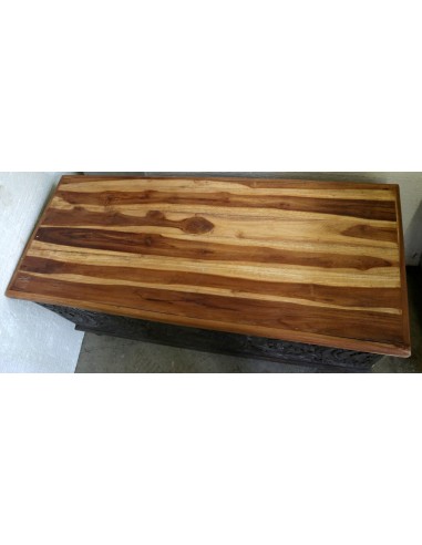 Cassapanca in legno di Teak intarsiato tipo...