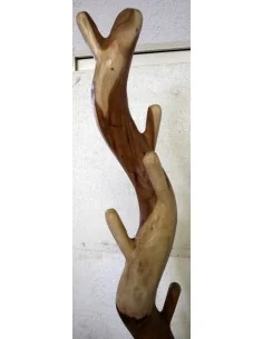 Attaccapanni in legno massello naturale cm 190h creato... 2