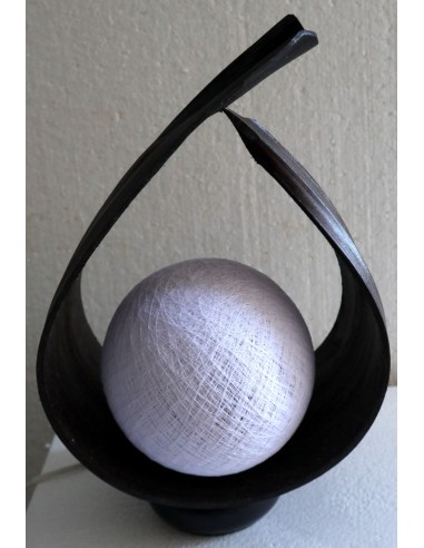 Lampada abatjour in foglia di cocco chiusa...